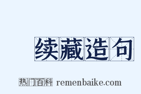 卍续藏造句是什么意思的图片